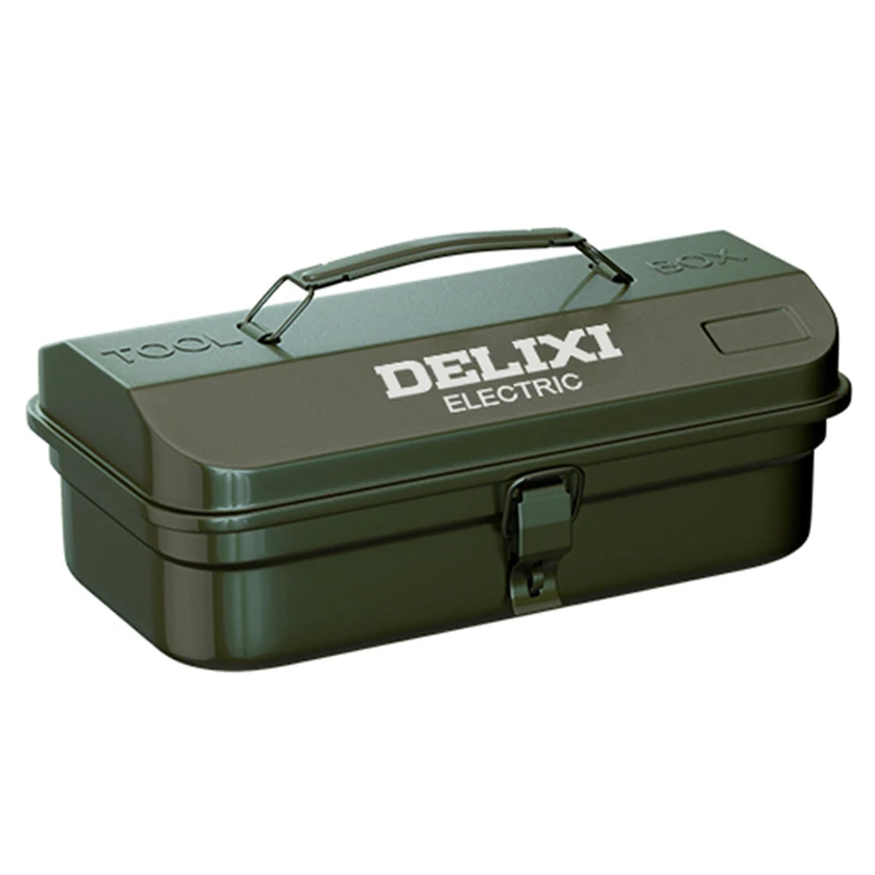 厚みのあるツールボックス工業グレード鉄製収納ツールケース多機能家庭用ハードウェアツールボックス修理ツールオーガナイザー