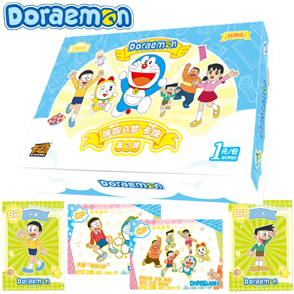 Genuine Doraemon Card For Children Warm And Humorous Anime Characters Shizuka Minamoto Limited Game Collection Card Kids Gifts