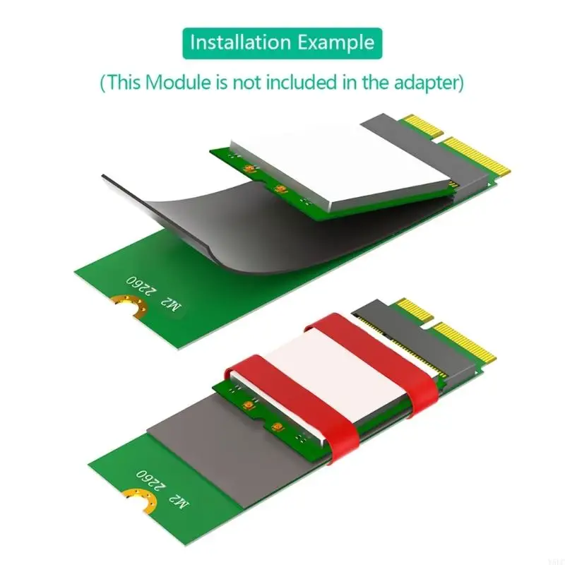 M.2 Tarjeta protección prueba tecla E para placa adaptadora conversión computadora Velocidad rápida
