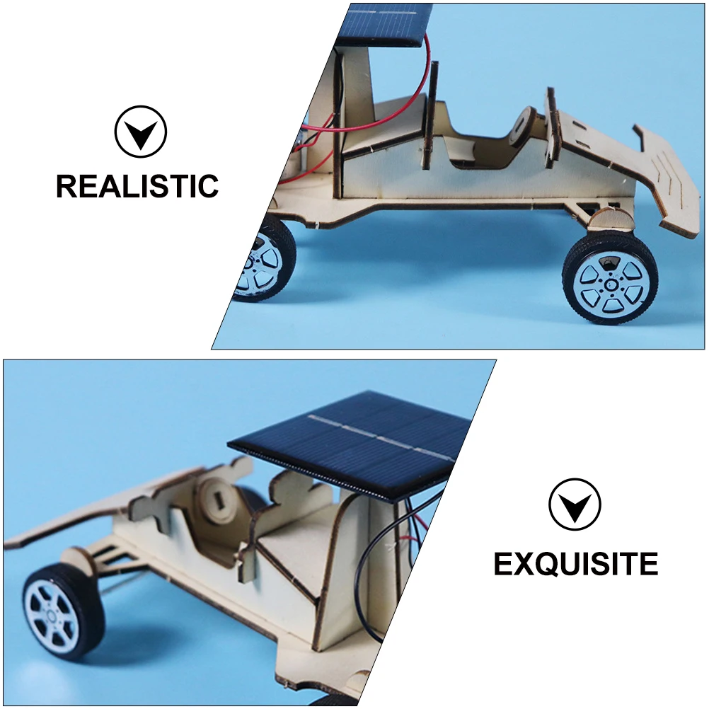 ชุดสร้างรถพลังงานแสงอาทิตย์ 1 ชุด สำหรับเด็ก ชุดงานประดิษฐ์สร้างสรรค์ ฝึกทักษะวิทยาศาสตร์ สนุกสนาน ใช้งานกลางแจ้ง