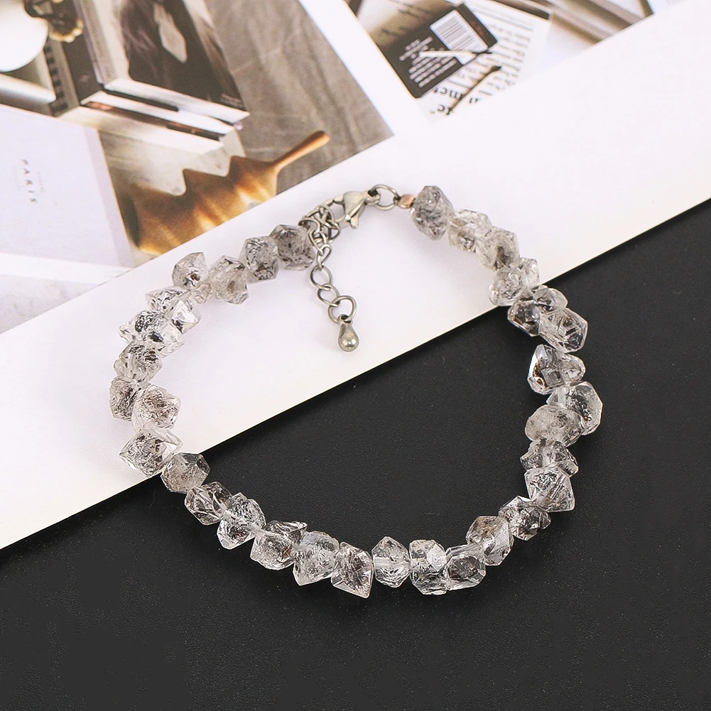 Pakistan Scintillating Diamond Bracelet for Women Men Crystal Rubble Yoga Energy Wristlet Statement Jewelry Gifts