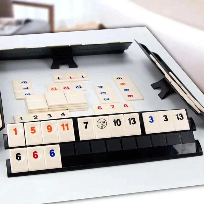 لعبة اللوحة الكلاسيكية من بلاط الروم سريعة الحركة 2-4 أشخاص لعبة جونغ الرقمية الإسرائيلية الأكثر سخونة لعبة الحفلات المحمولة