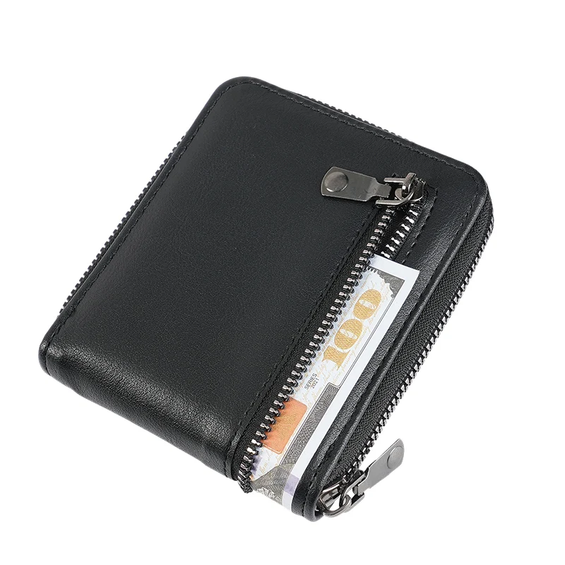 محفظة رجالية كلاسيكية جديدة ذات سعة كبيرة وفتحات متعددة للبطاقات، تتميز بمحفظة للعملات المعدنية ومحفظة بطاقات عصرية #6