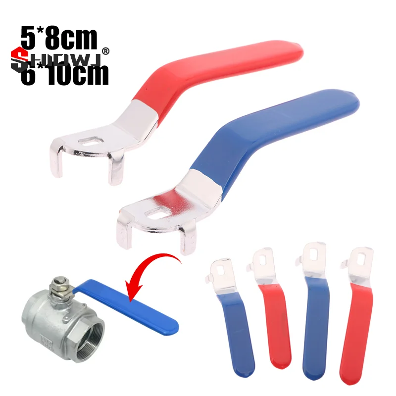 

Replacement Valve Handle with Quarter Turn, Chrome Iron, for DN20 Ball Valve