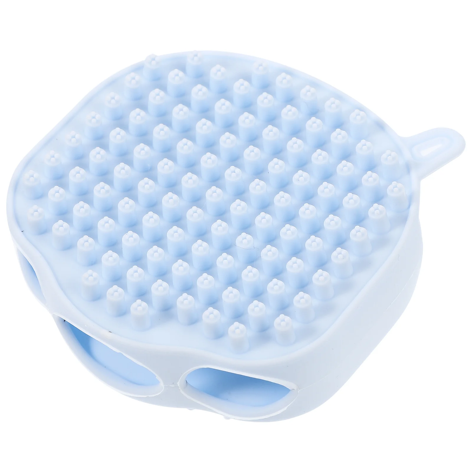 

Silicone Bath Brush Double-Sided Body Scrubber Massage Silicone Exfoliating Shower Brush Lightweight Handheld Bath Scrubber