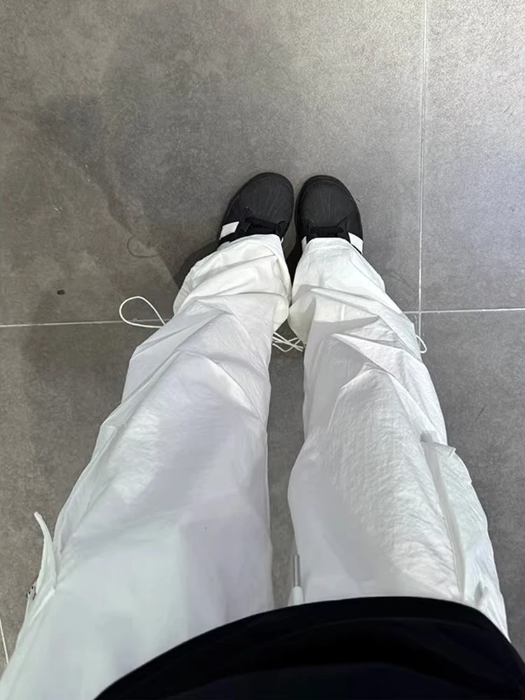 

Американские брюки Sle Qui Dry, мужские осенние модные свободные прямые солдатские брюки для улицы, спортивные повседневные брюки