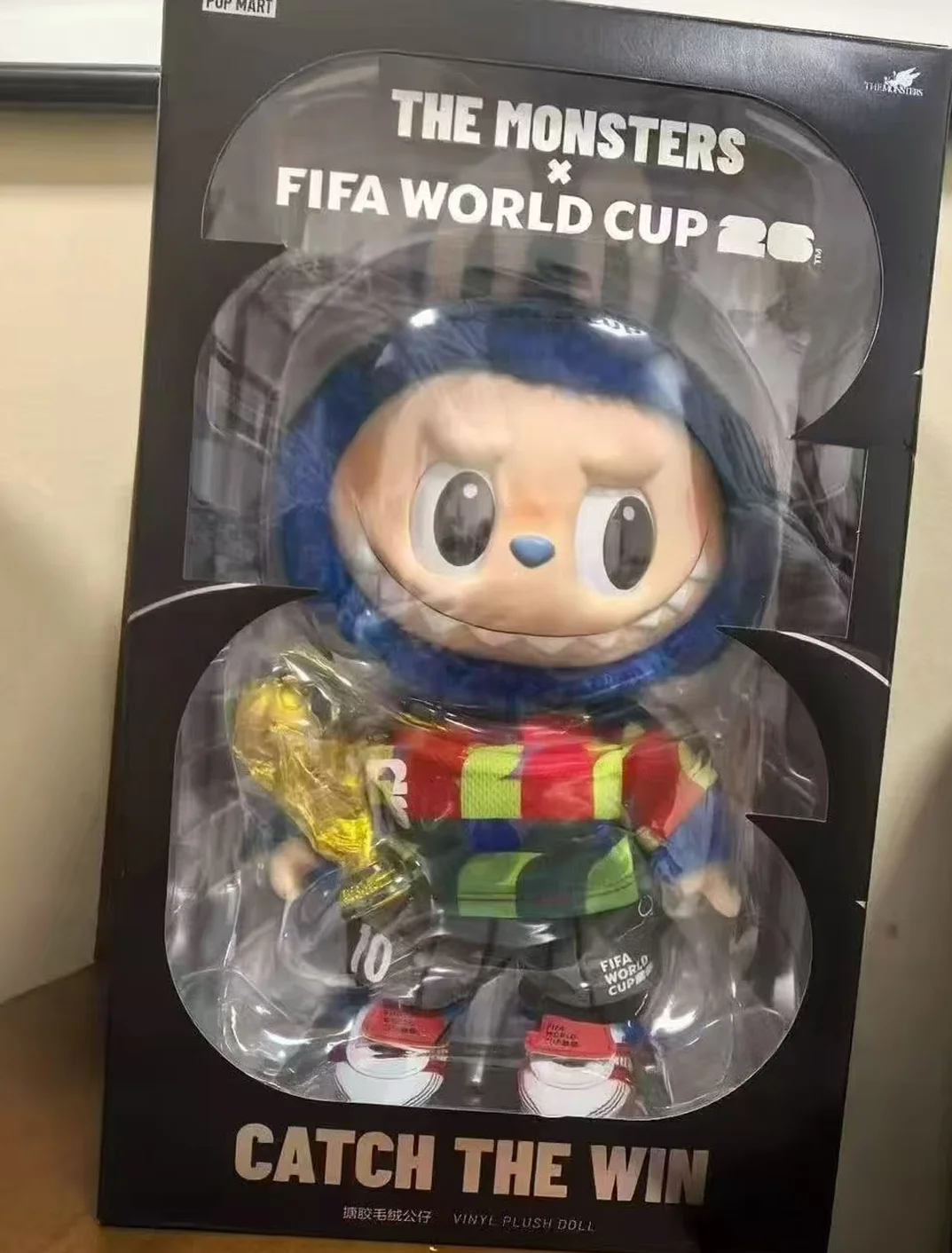 NEW POPMART THE MONSTERS Labubu X FIFA WORLD CUP 26 CATCH THE WIN