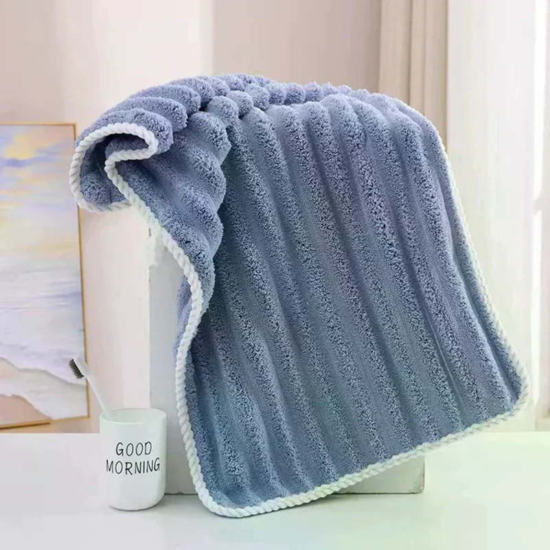 Household Wrapped Bath Towel Soft Waxy Thickened Strong Absorbent Sports Towel Beach Bath Towel Outdoor Easy to Use Fast and Cle