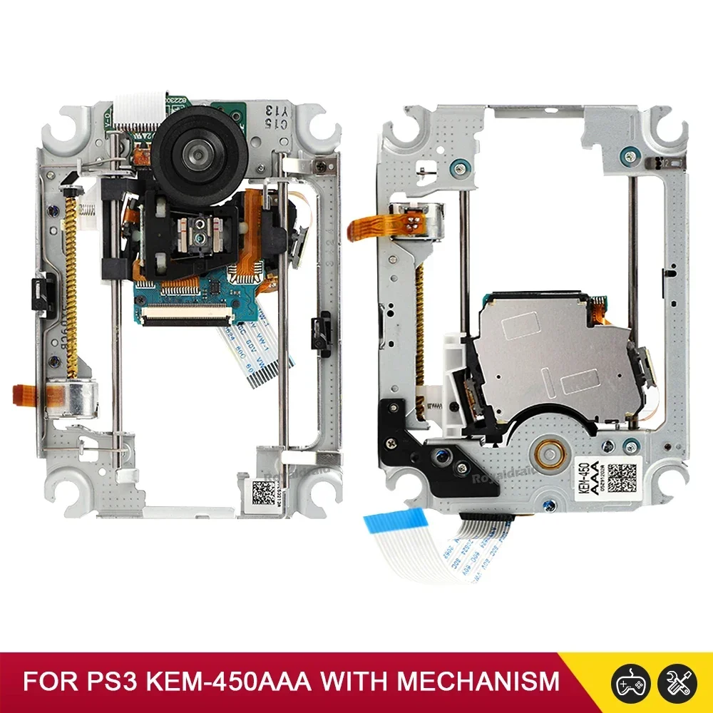 Lente Láser de Repuesto KEM-450AAA KEM 450AAA con Plataforma para PS3 Slim 2000 2500 3000, Accesorios para Juegos PS3 Slim