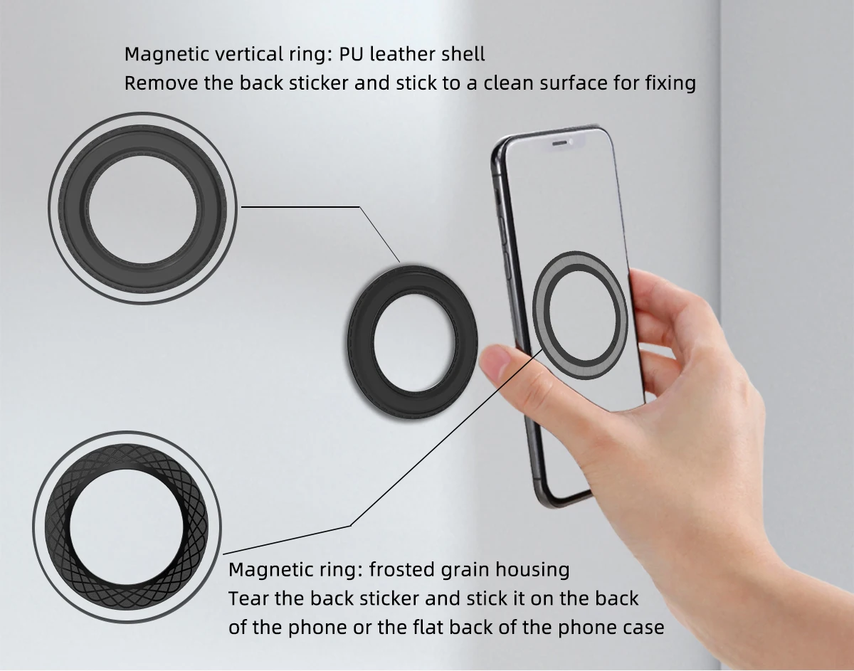 Magnetischer Ringhalter für alle Arten von Pad-Magnet-Wand-Mobil-Pad-Halterung, magnetischer Ständer für iPad – Detail 26