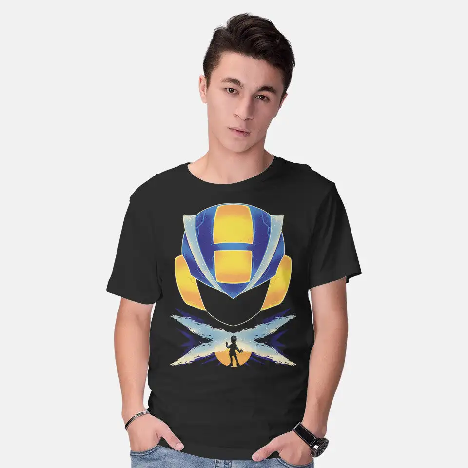 Rockman EXE Anime Graphic T-shirts for Men Clothing Women Short Sleeve Tees New Arrivals Unisex Summer