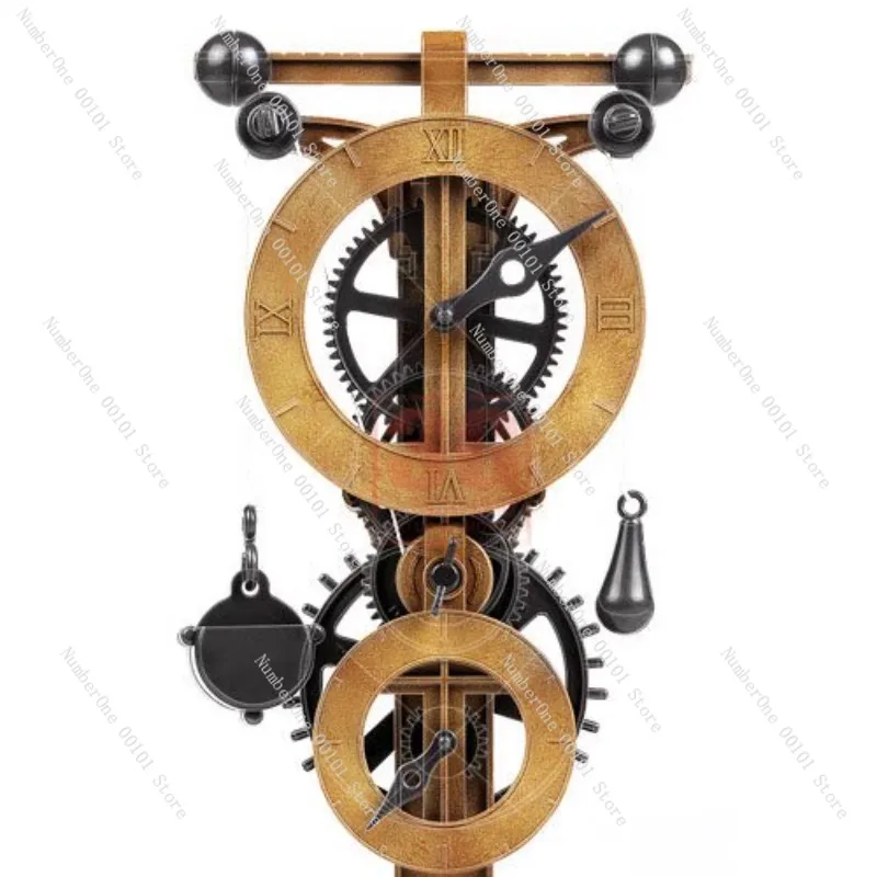 

3G model, scientific series, clock, glue-free movable