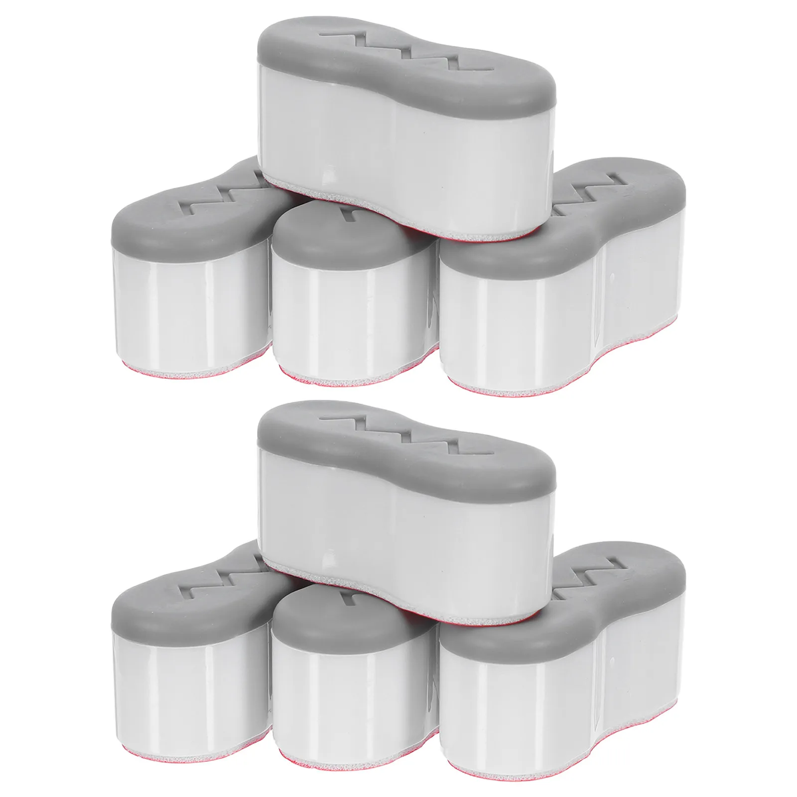 8Pcs Toilet Seat Buffer Pads Adhesive Noise Reduction Universal Bidets Seat Stabilizers for Home Bathroom Accessories