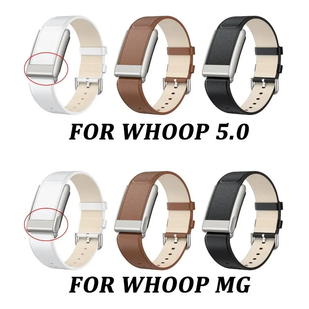

Кожаный ремешок для Whoop 5,0, металлический браслет на голову, спортивный дышащий ремешок, удобный браслет для Whoop 5,0, MG, сменный Correa