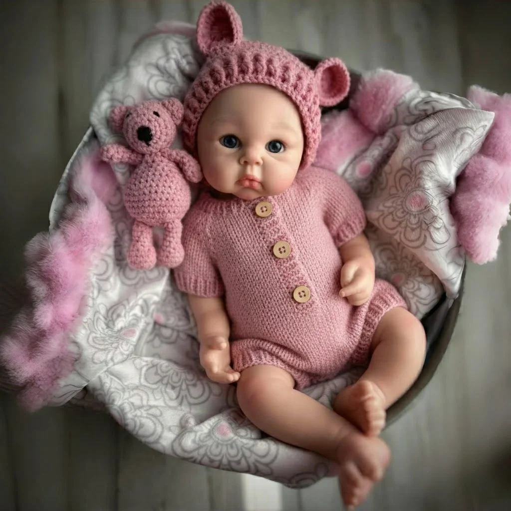 

18-дюймовая реалистичная силиконовая кукла реборн для девочек может открыть роспись/неокрашенная мягкая реалистичная кукла для новорожденных Bebe, идеальный подарок