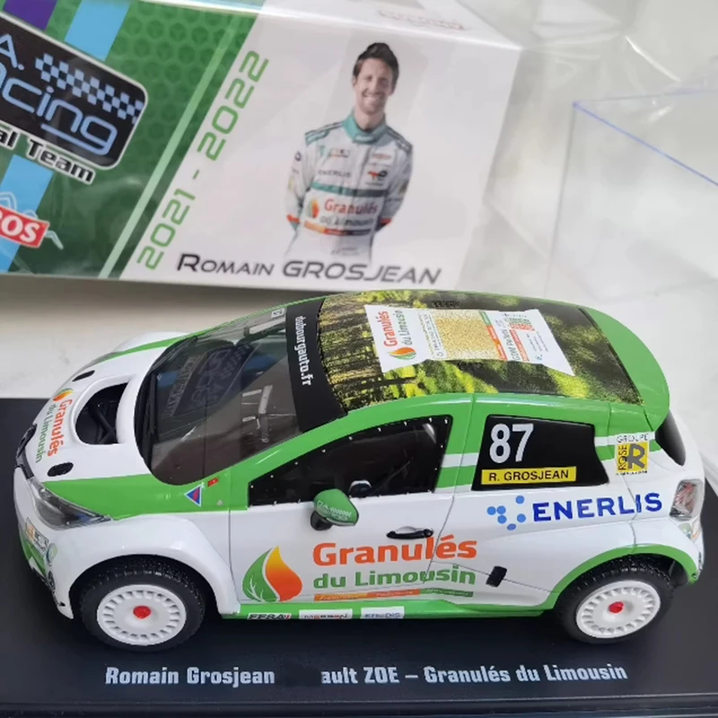 

IXO масштаб 1/24 ZOE # 87, имитация модели автомобиля из сплава, статическая коллекция, украшенные праздничные подарки, игрушки, сувенирный подарок