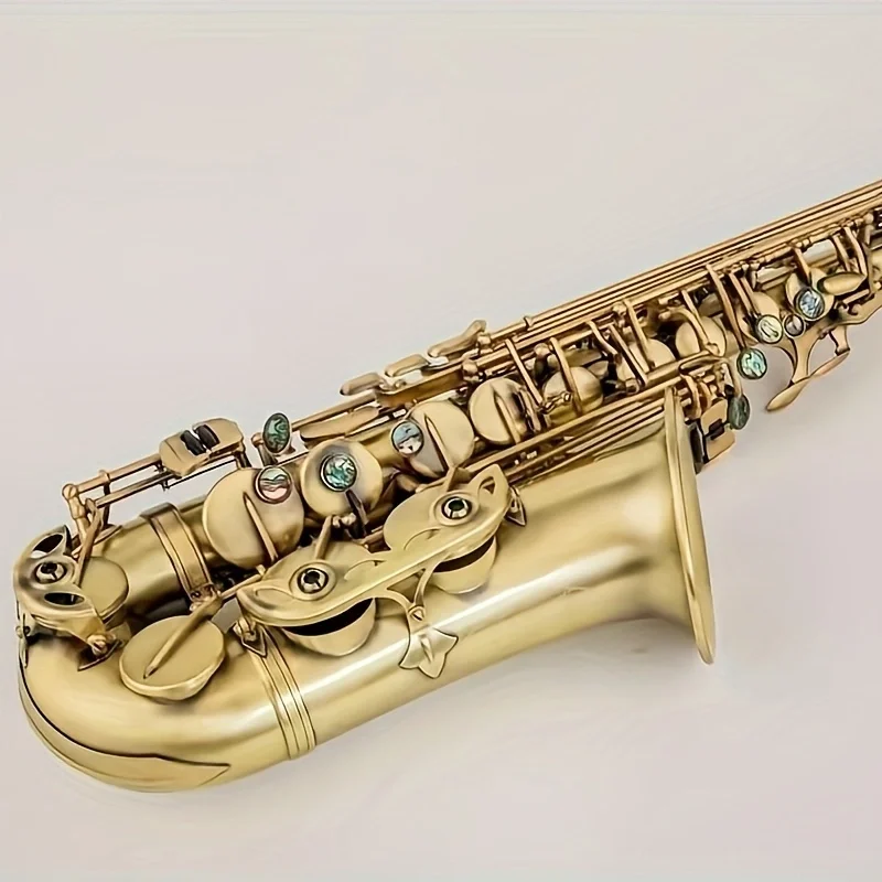 New Instrument High Quality Saxophone Alto sax E-Flat Professional Vintage Copper saxophone   performance With Case