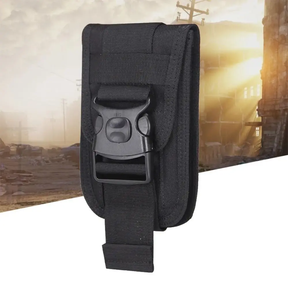 

Большая вместительная поясная сумка для мобильного телефона, водонепроницаемая многофункциональная поясная сумка с большой пряжкой, портативная сумка с зажимом