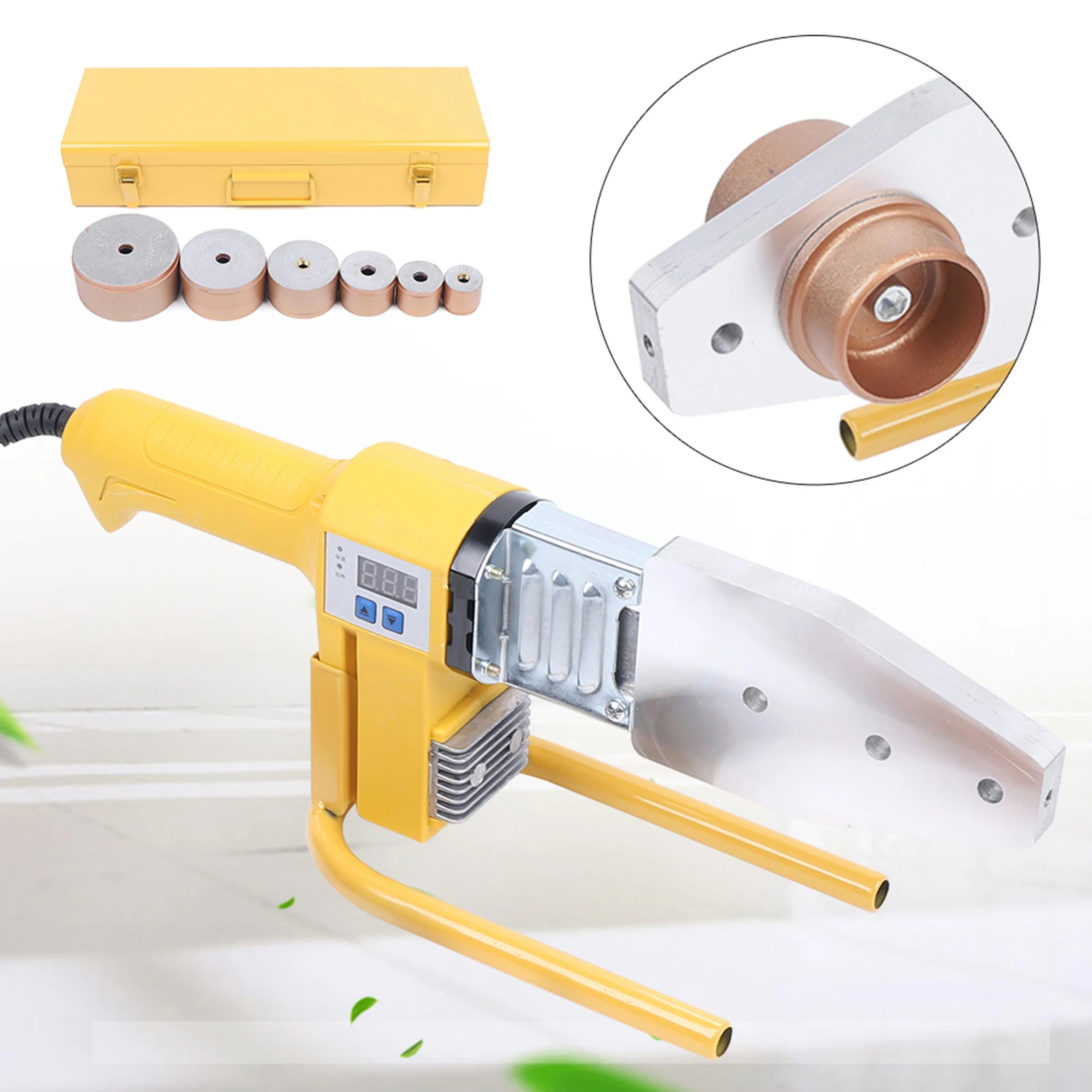 800W Performance Water Pipe Welding Machine LED Temperature Display pipes Connection Welding Tools