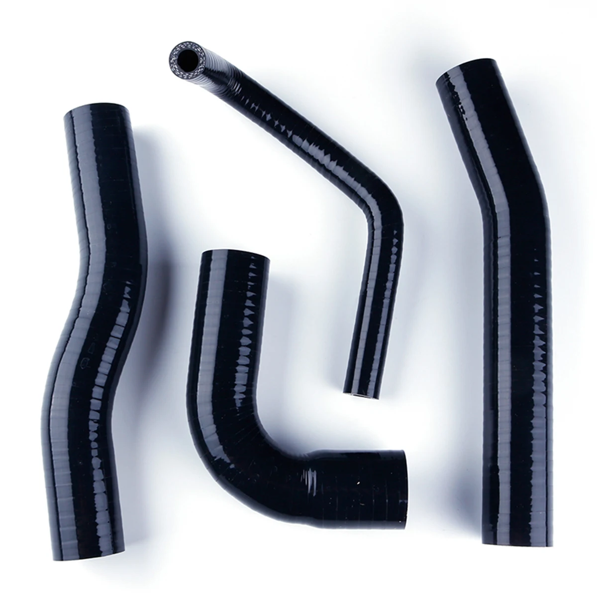 4PCS 3PLY For 1989-1997 Toyota Hilux RN105 RN106 RN111 RN130 22R Silicone Radiator Coolant Cooling Hose Pipe Tube Duct Set Kit