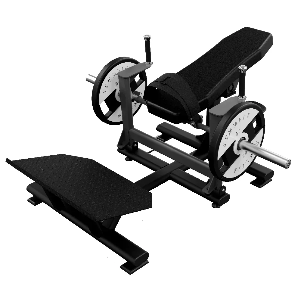 

Hip Thruster Commercial Fitness Plate Loaded Hip Thrust Machine Glute Bridge Machine Workout Equipment