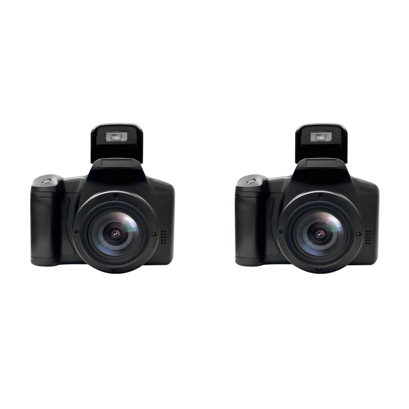 2pcs Photography Camera SLR Digital Camcorder Portable Handheld 16X Digital Zoom 16MP HD Output Selfie Camera
