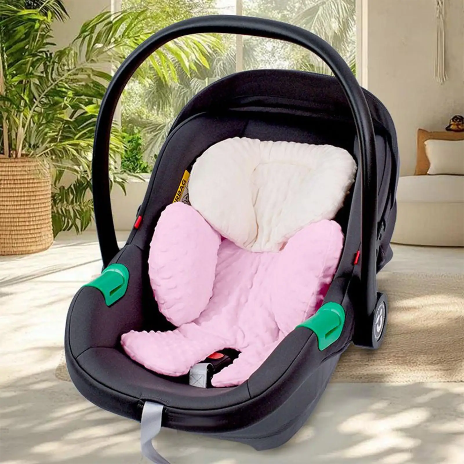 

Вставка для детского автокресла, принадлежности для защиты сна, поддержка головы автокресла для маленьких девочек, качели, шезлонга