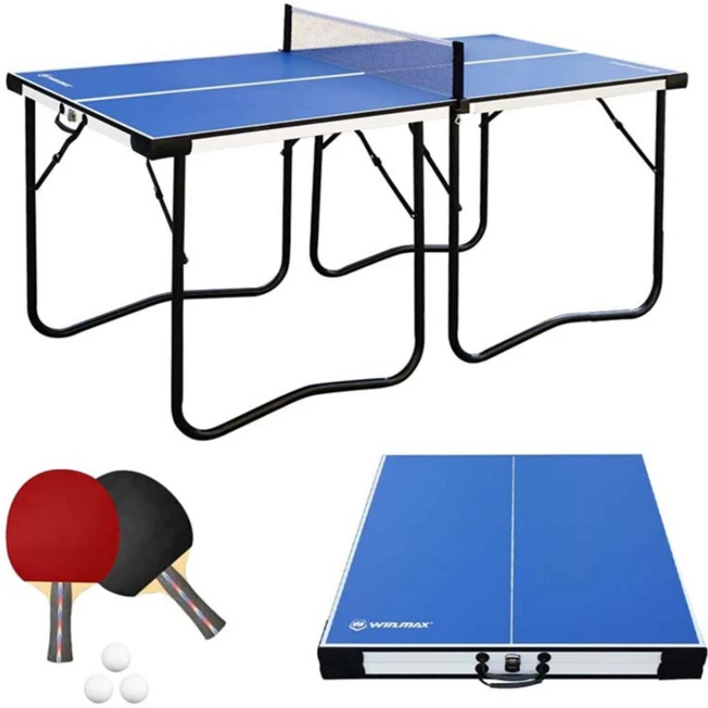 WIN.MAX U-foot 5-foot foldable table tennis table adult youth competition practice table tennis high quality foldable