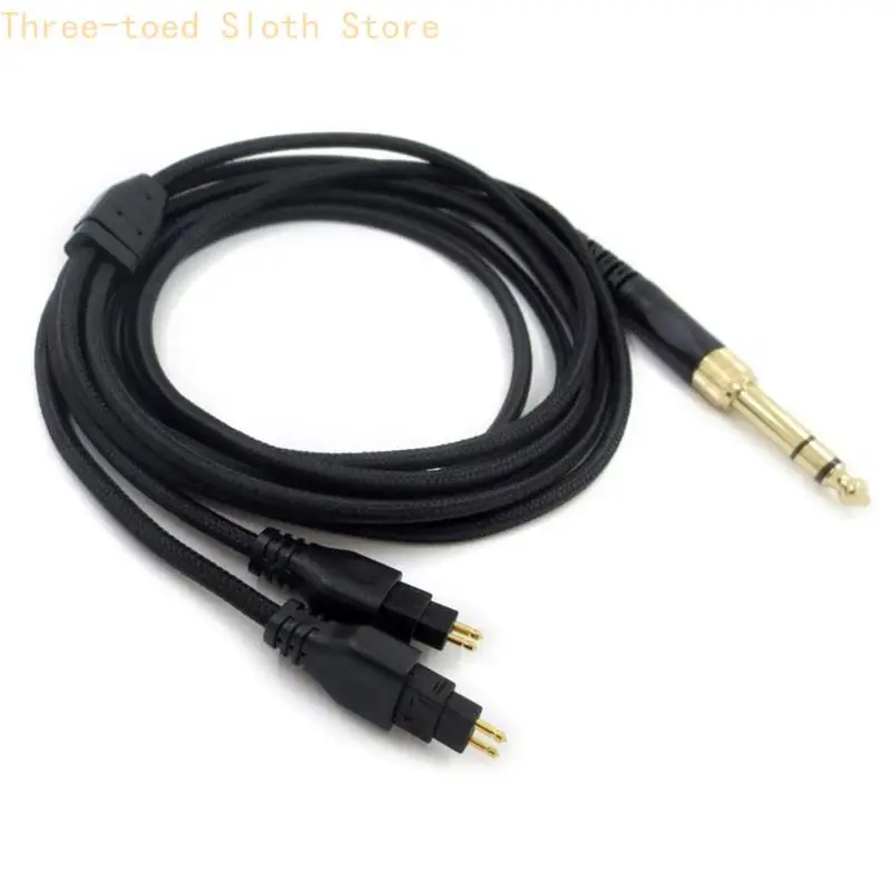 Sennheiser-HD580 HD600 HD650 HD660SイヤホンE74A用の交換オーディオケーブル