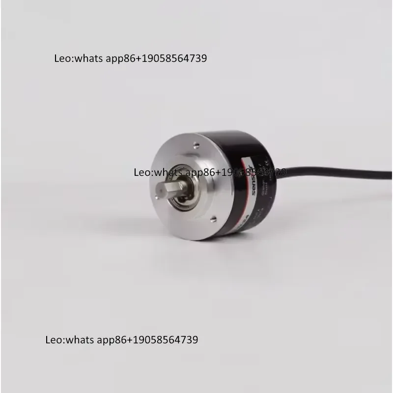 Encoder Rotatorio Incremental de Eje Sólido GLS50H 2000PPR 24V con Salida de Señal Trifásica ABZ, Diámetro Exterior 50mm, Eje 8mm