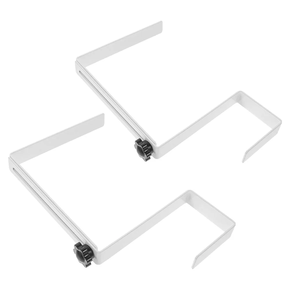 

2pcs Wreath Hanger Adjustable Easy Versatile Headstone Grave Cemetery Outdoor Display Hooks Holders Festive Decor