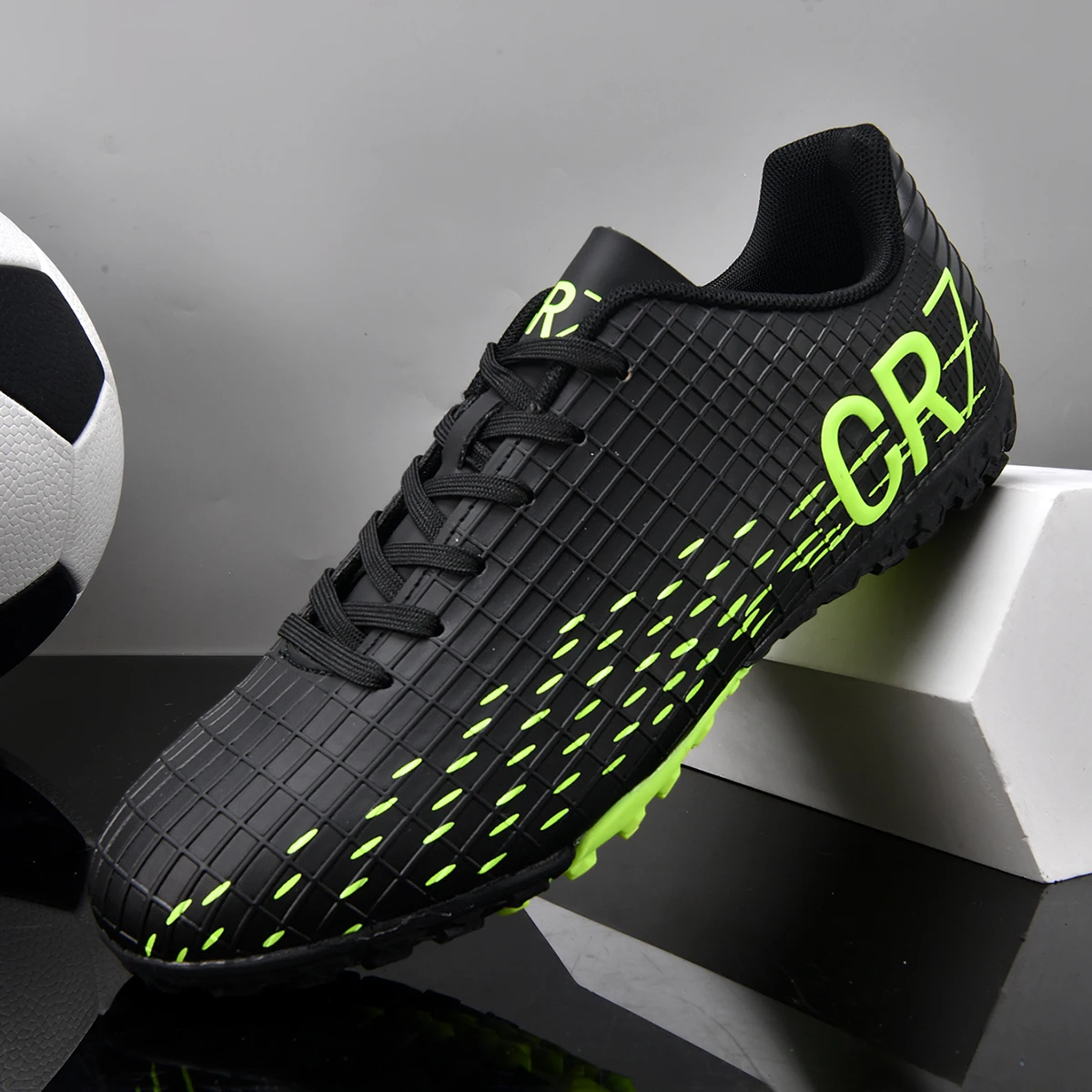 

Мужские бутсы для футбола TF/FG, подростковые футбольные бутсы, нескользящие кроссовки для тренировок на траве, обувь для искусственного газона, 2026