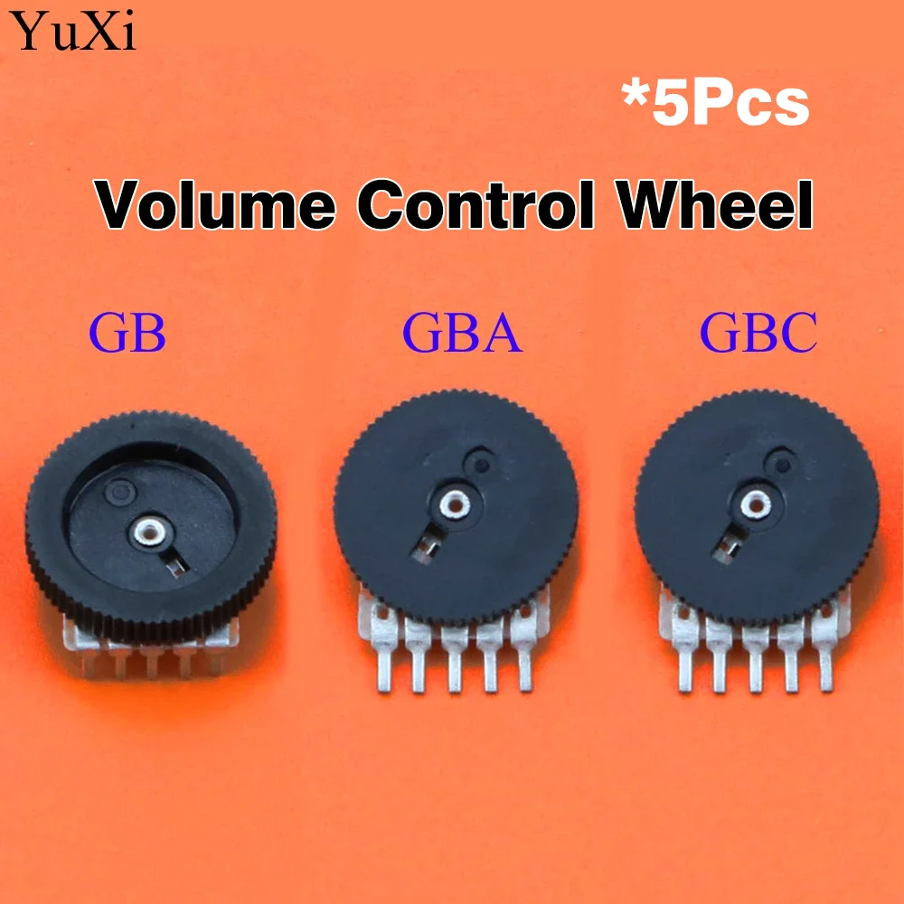 5PCS Volume Switch For GB GBA GBC GBA SP Motherboard Potentiometer Replacement Repair Accessories