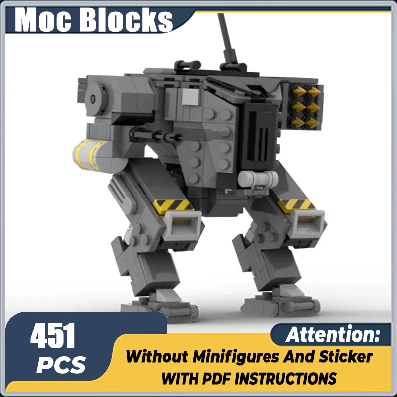 Star Movie Model Moc Building Bricks EXO-45 Patriot Mecha Technology Modular Blocks Gifts Christmas Toys DIY Sets Assembly