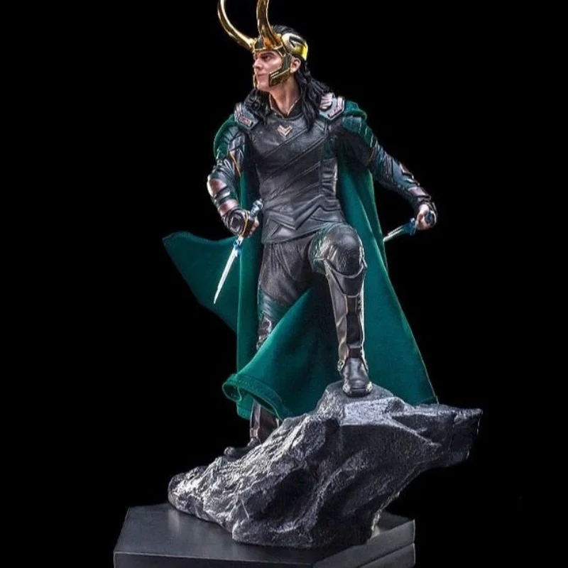 25CM Marvel Avengers 1/10 Loki 3.0 Anime Figure Model Toys Laufeyson Action Figure GK Statue Collect Tabletop Decorating Dolls