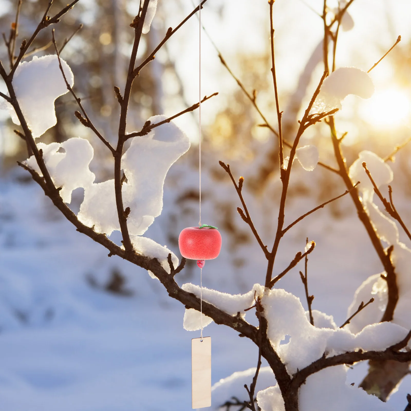 

Ceramic Wind Chime Decorative Hanging Ornament for Garden Patio Balcony Yard Outdoor Charming Wind Bell Pendant