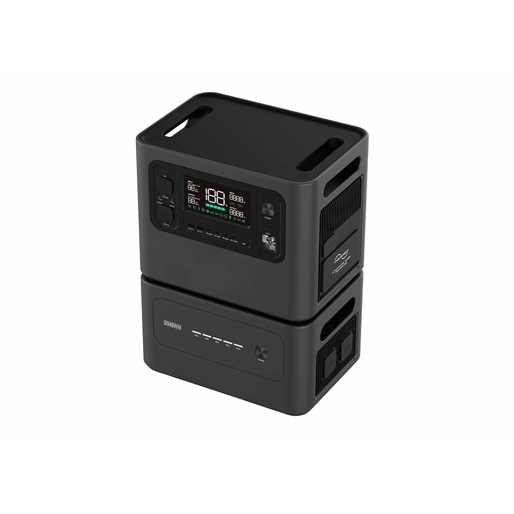 Aferiy  AF-P280-B 4 Times 2048Wh Lfepo4 Heavy Duty Solar Generator Vice Packs Storage System Expandable Battery Sea freight view 2
