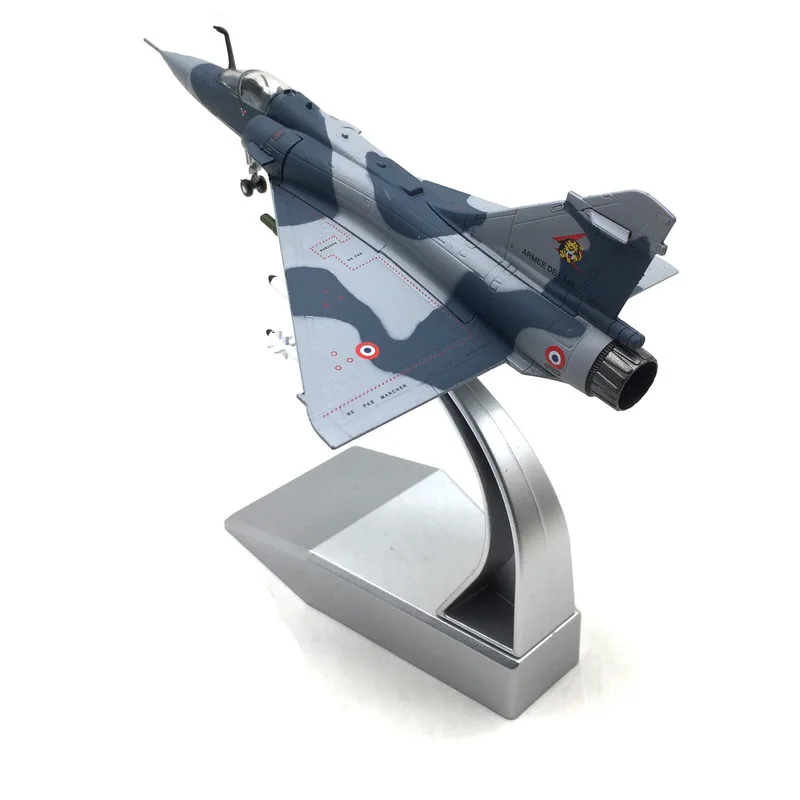 

New Model 1/100 Mirage 2000 Fighter Military Aircraft Simulation Alloy Model Finished Product Toy Ornaments Plane Collectibles