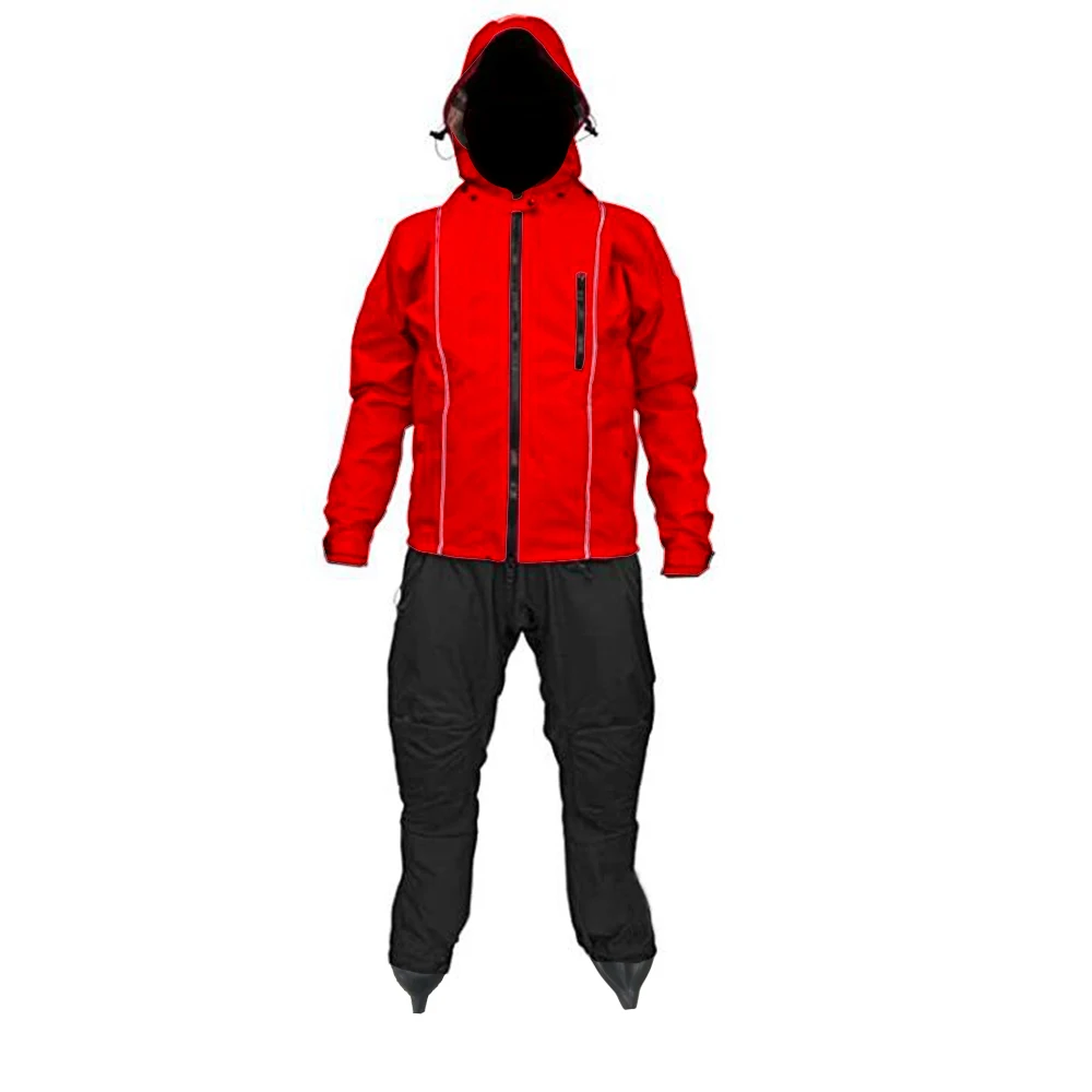 Waterproof Full Drysuit Breathable Dry Suit With Overlays Jacket Designed for SUP,  Kiteboarding Windsurfing and Sailing Kayak