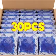 Orange Blue Color-changing Desiccant Reusable Silica Gel Beads Electronic Product Desiccant Dehumidifie Home Moisture Absorbers