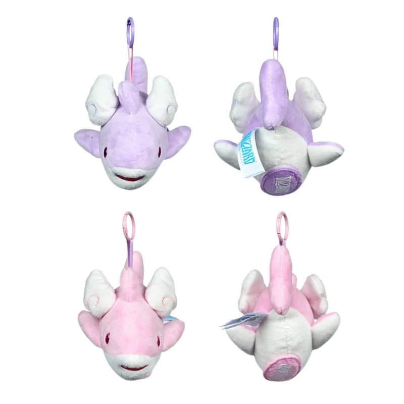 Official New Juno's familiars Sharks of Dreams Phobos and Deimos Cute Plush Keychain Charm Magnetic Shoulder Perch Pendant Gift