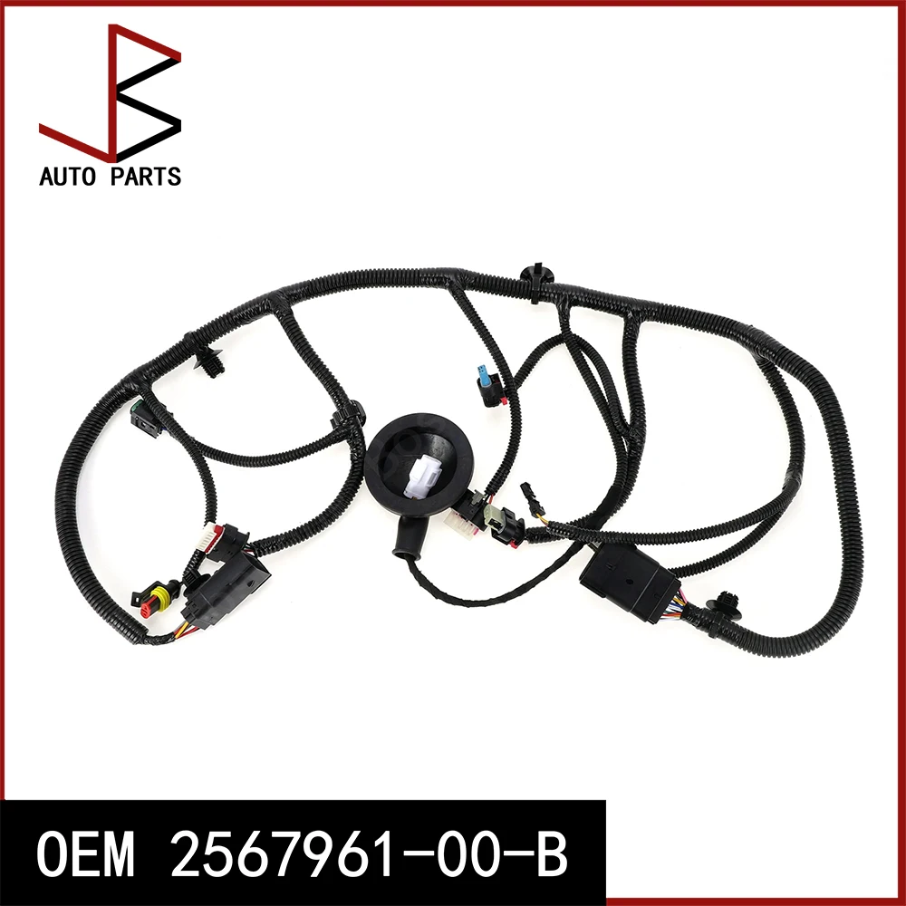 

Новый жгут проводов вентилятора с поддержкой переднего радиатора OEM 2567961-00-B 256796100B 2567961 00 B для Tesla Model 3 2021-2023