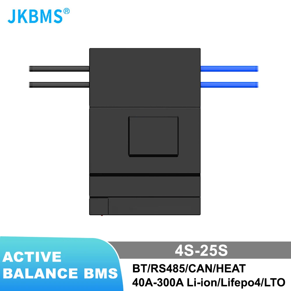 

JKBMS Active Balance BMS Lifepo4 Li-Ion LTO Battery BMS 4S 8S 12S 13S 14S 16S 17S 20S 24S Smart Bms 60A 80A 100A 150A 200A 1000A