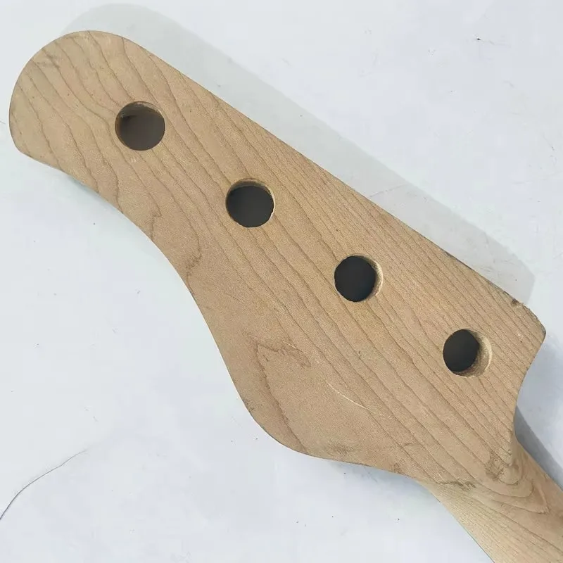 MN523 Right Hand No Frets Unfinished  Electric Bass Neck 20 Frets Scales Length 864MM Surface Damages and Dirty