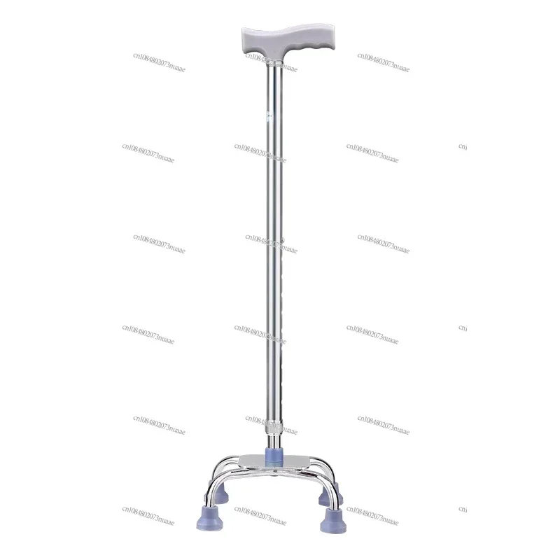 Non-Slip Walking Stick for the Elderly, Lightweight Four-Corner Cane, Walking Stick for the Elderly