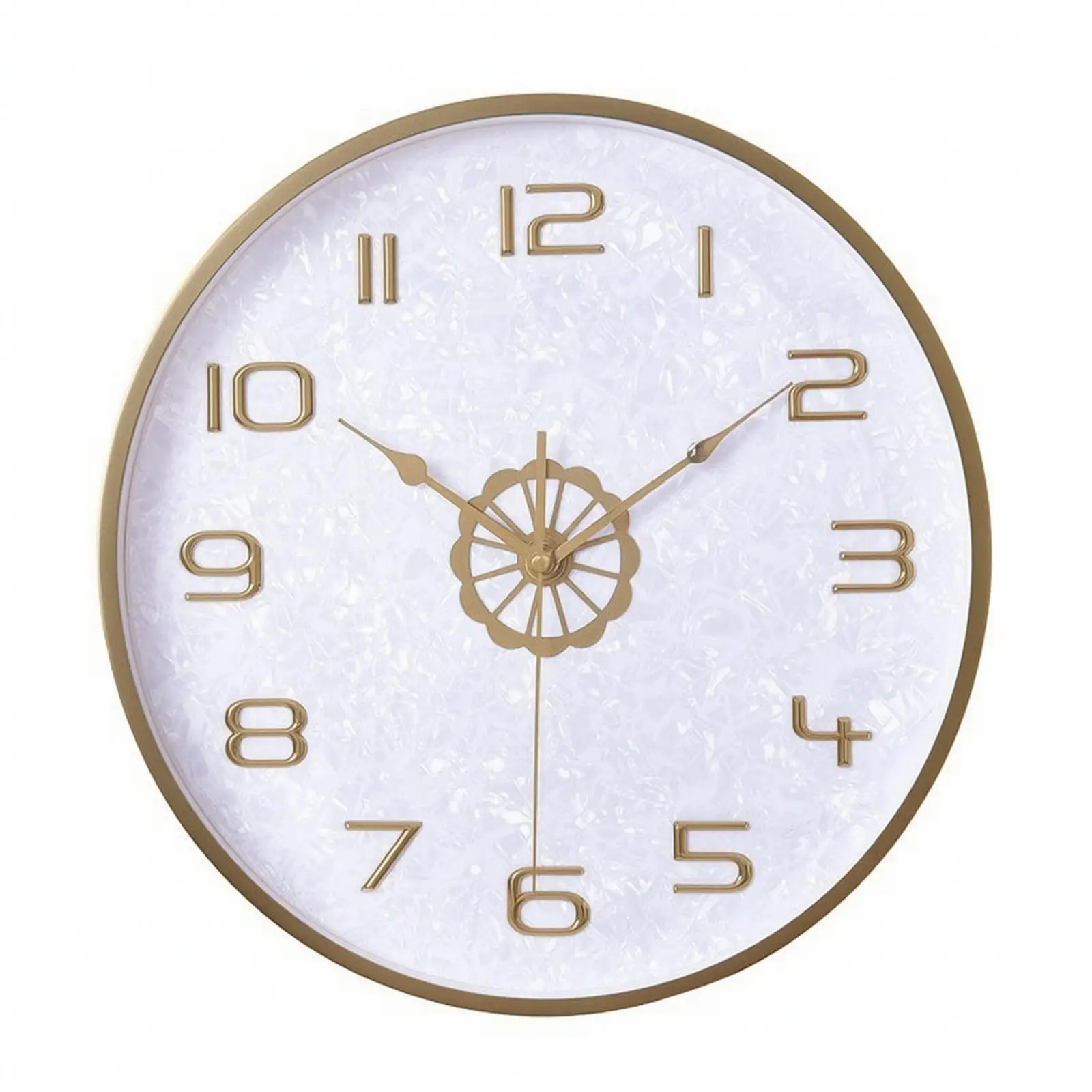 Modern Radio Controlled Clock 35cm Silent Sweep Movement for Office Kitchen Home Wall