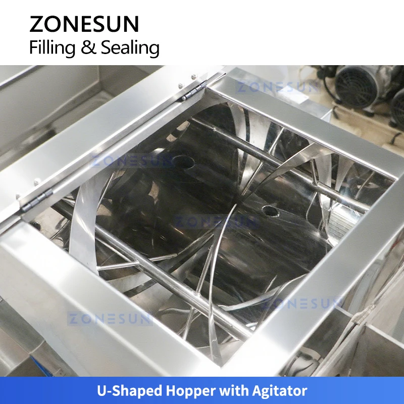 ZONESUN ZS-FS220U Automatic VFFS Sachet Packing Machine for Liquids and Pastes