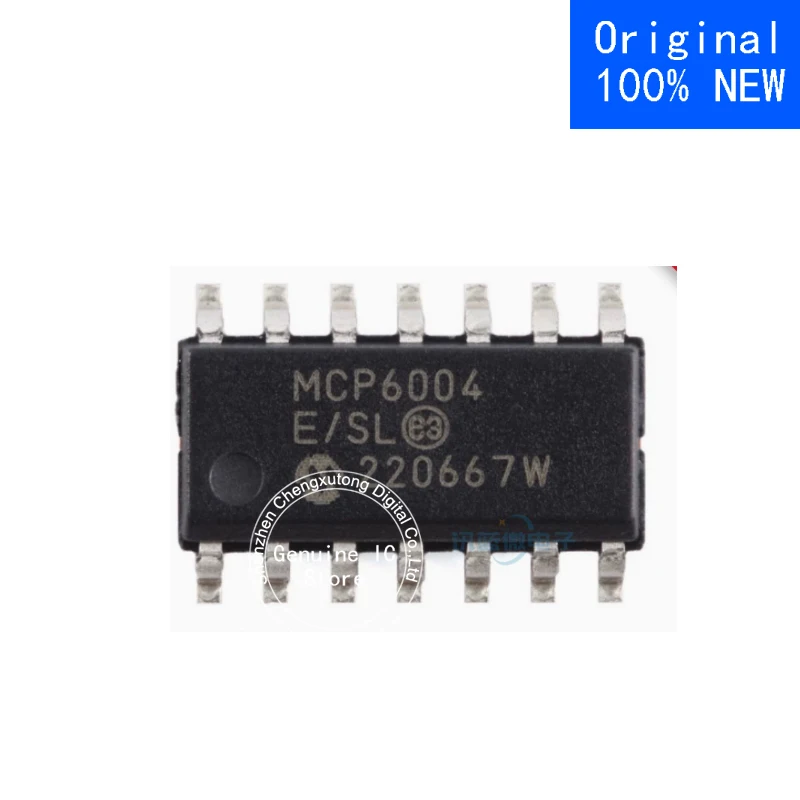 

10pcs/lot MCP6004T-I/SL SOP New Original Genuine Ic