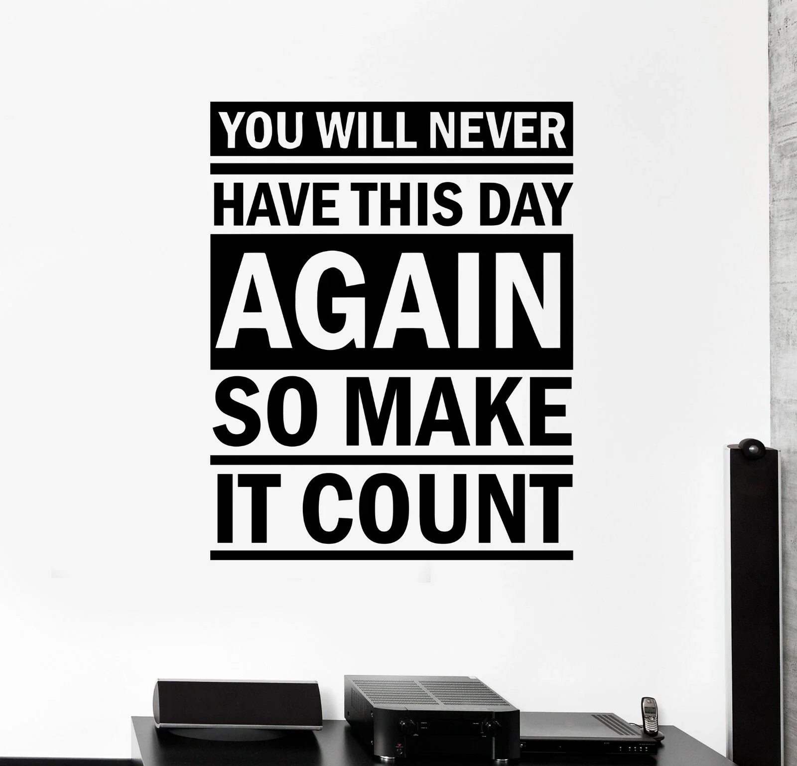 Wall Decal Lettering Motivational Words Office Positive Quotes Vinyl (ed1896)