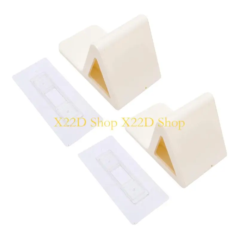X22D Easy Install Bathroom Foot Rest Easy Mounting Portable Space Saving Shower Stool